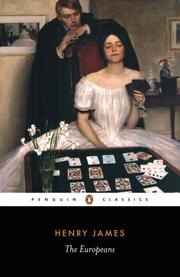 Cover of: The Europeans by Henry James, Patricia Crick