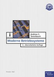 Cover of: Moderne Betriebssysteme by Andrew S. Tanenbaum