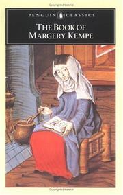 Cover of: The book of Margery Kempe