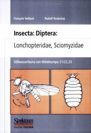 Cover of: S????wasserfauna Von Mitteleuropa, Bd. 21/22+23: Diptera: Lonchopteridae Und Sciomyzidae (S????wasserfauna Von Mitteleuropa)