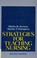 Cover of: Strategies for teaching nursing