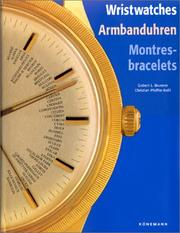 Cover of: WRISTWATCHES Armbanduhren Montres-Bracelets by Gisbert L. ; Pfeiffer-Belli, Christian Brunner