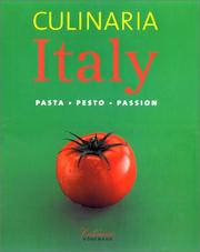 Cover of: Italy (Culinaria)