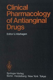 Cover of: Clinical Pharmacology of Antianginal Drugs