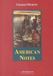 Cover of: American Notes (Konemann Classics) by 
