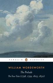 Cover of: The prelude by William Wordsworth