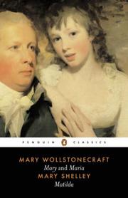 Cover of: Mary; Maria; Matilda (Penguin Classics)