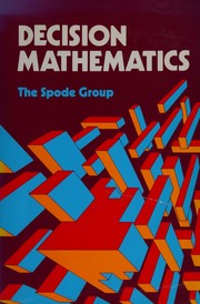 Cover of: Decision Mathematics (A Level Maths)