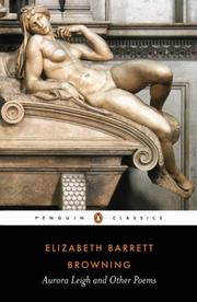 Cover of: Aurora Leigh and other poems by Elizabeth Barrett Browning