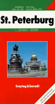 Cover of: St. Peterburg, Stadtplan: Index Kyrillisch-Lateinisch = City-Map: With Cyrillic and Roman Index = Plan de Ville = Pianta Della Citta: 1:20 000-1