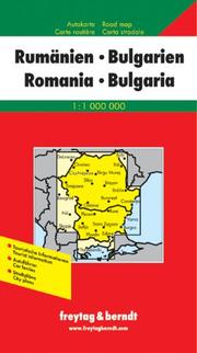 Cover of: Rumanien, Bulgarien, Autokarte 1:1 000 000 =: Rumania, Bulgaria, Road Map 1:1 000 000 (Country Road & Touring)