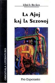 Cover of: La Ajxoj kaj la Sezonoj (Stories in Esperanto)