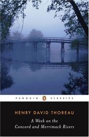 Cover of: A week on the Concord and Merrimack rivers by Henry David Thoreau