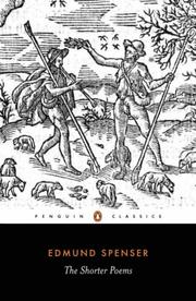 Cover of: The shorter poems by Edmund Spenser