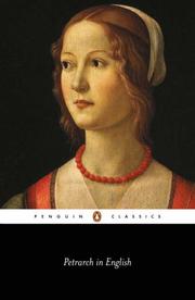 Cover of: Petrarch in English by Thomas P. Roche