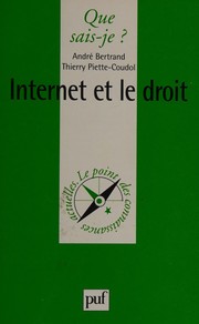 Cover of: Internet et le droit
