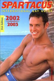 Cover of: Spartacus: International Gay Guide 2002/2003 (Spartacus International Gay Guide)