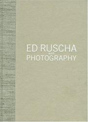 Cover of: Ed Ruscha And Photography