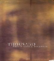 Cover of: Philip-Lorca diCorcia: Thousand