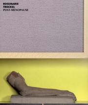 Cover of: Rosemarie Trockel by Brigid Doherty, Barbara Engelbach, Rosemarie Trockel