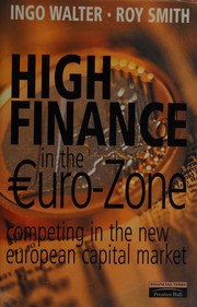 Cover of: High finance in the [E]uro-zone by Ingo Walter