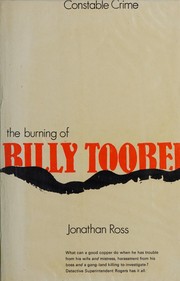 Cover of: The burning of Billy Toober