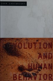 Cover of: Evolution and Human Behavior by 