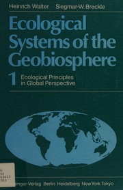 Cover of: Tropical and subtropical zonobiomes by Walter, Heinrich