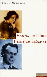 Hannah Arendt und Heinrich Blücher by Bernd Neumann