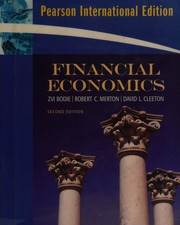 Financial economics by Zvi Bodie, Robert Merton, DAVID CLEETON