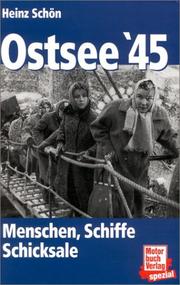 Cover of: Ostsee '45: Menschen, Schiffe, Schicksale