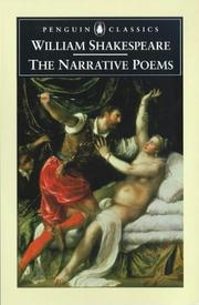 Cover of: The Narrative Poems (Penguin Classics) by William Shakespeare