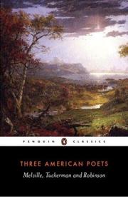 Cover of: Three American Poets (Penguin Classics)