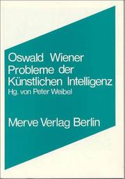 Cover of: Probleme der künstlichen Intelligenz