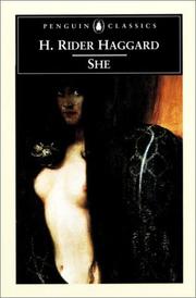 Cover of: She by H. Rider Haggard