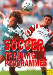 Cover of: Soccer Training Programmes