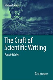Cover of: The Craft of Scientific Writing by Michael Alley