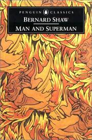 Cover of: Man and Superman by George Bernard Shaw