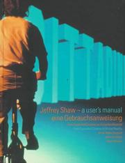 Cover of: Jeffrey Shaw by [Anne-Marie Duguet, Heinrich Klotz, Peter Weibel].