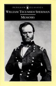 Cover of: Memoirs of General W.T. Sherman by William T. Sherman, William T. Sherman