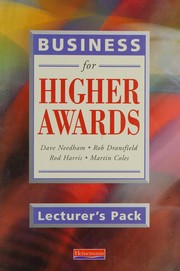 Cover of: Business for higher awards.