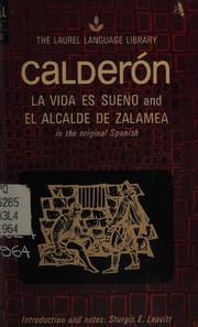 Cover of: La vida es sueño by Pedro Calderón de la Barca