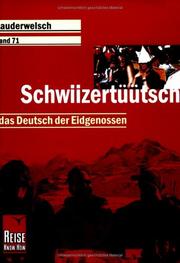 Cover of: Schwiizertüütsch by Isabelle Imhof