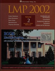 Cover of: Literary Marketplace 2002: The Directory of the American Book Publishing Industry With Industry Yellowpages (Literary Market Place (Lmp))