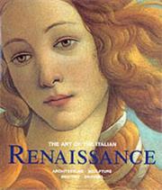 Cover of: The Art of the Italian Renaissance by Rolf Toman