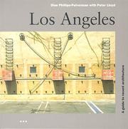 Cover of: Los Angeles: A Guide to Recent Architecture (Architecture Guides)