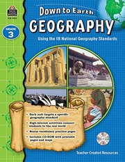 Cover of: Down to Earth Geography, Grade 3