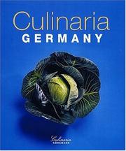 Cover of: Culinaria Germany (Culinaria)