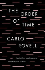 Cover of: The order of time