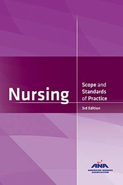 Cover of: Nursing: Scope and Standards of Practice, 3rd Edition
